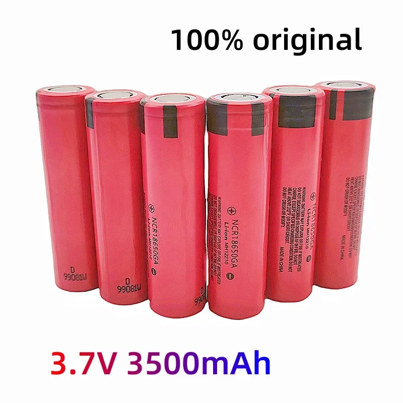 3,7 V 3500mAh 18650 NCR 18650 GA batería recargable de iones de litio lpega 30A descarga para juguetes herramientas batería de linterna