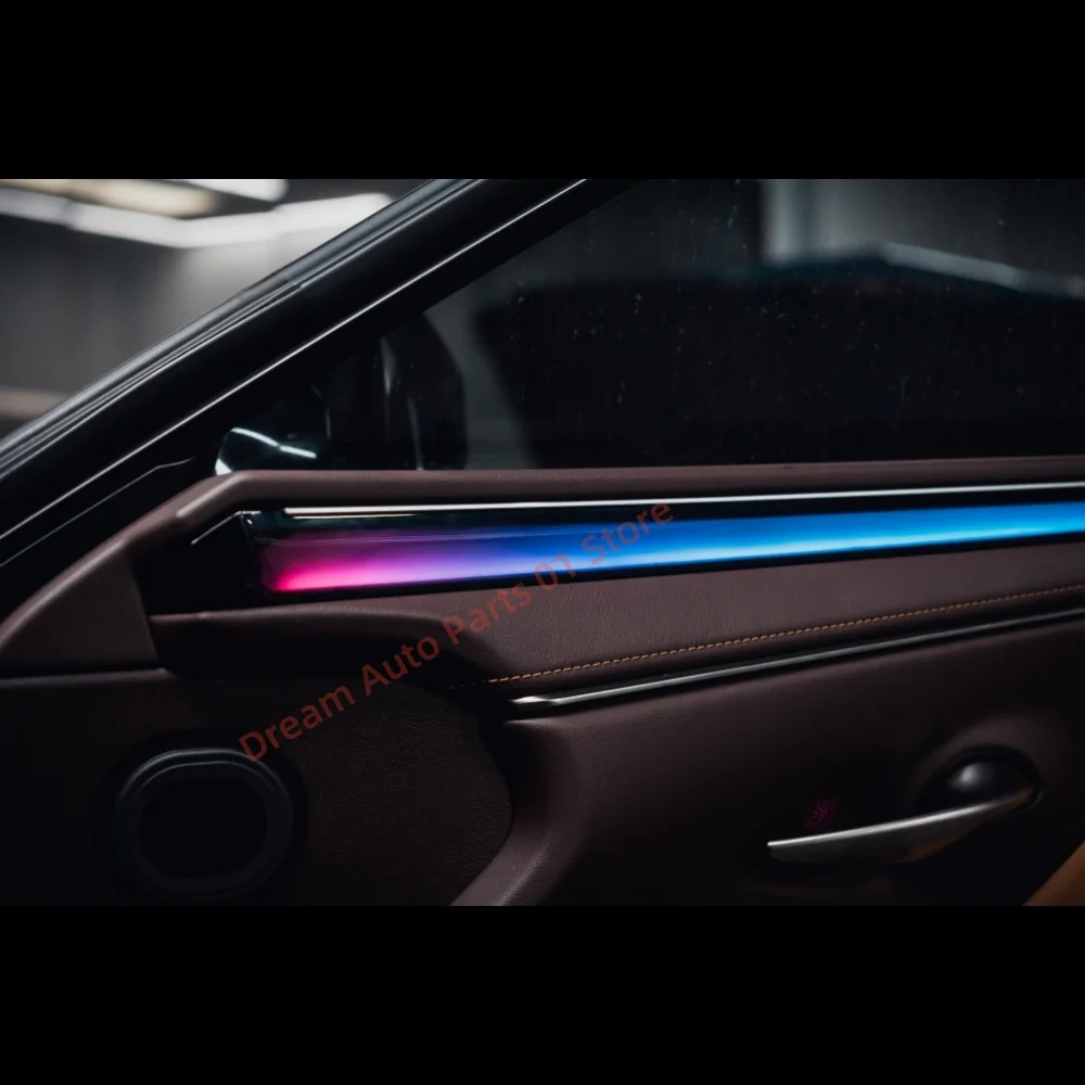 LED جو مصباح لكزس ES 2018 + الضوء المحيط السيارات الإضاءة الداخلية ترقية منتصف غطاء اكسسوارات السيارات APP التحكم #6