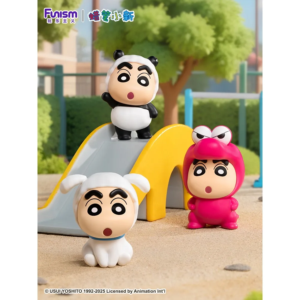 جديد الأصلي FUNISM تلوين شين تشان صندوق أعمى Nohara شيرو الوقت كبسولة سلسلة لطيف حلية هدايا عيد ميلاد لمحبي أنيمي