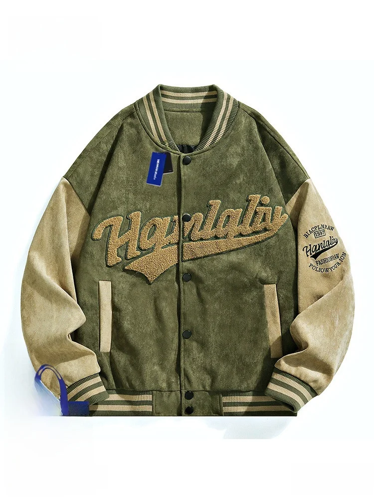 

Wassup Edzel американский ретро вышитый бейсбольный джет мужской большой весенне-осенний повседневный молодежный модный брендовый джет