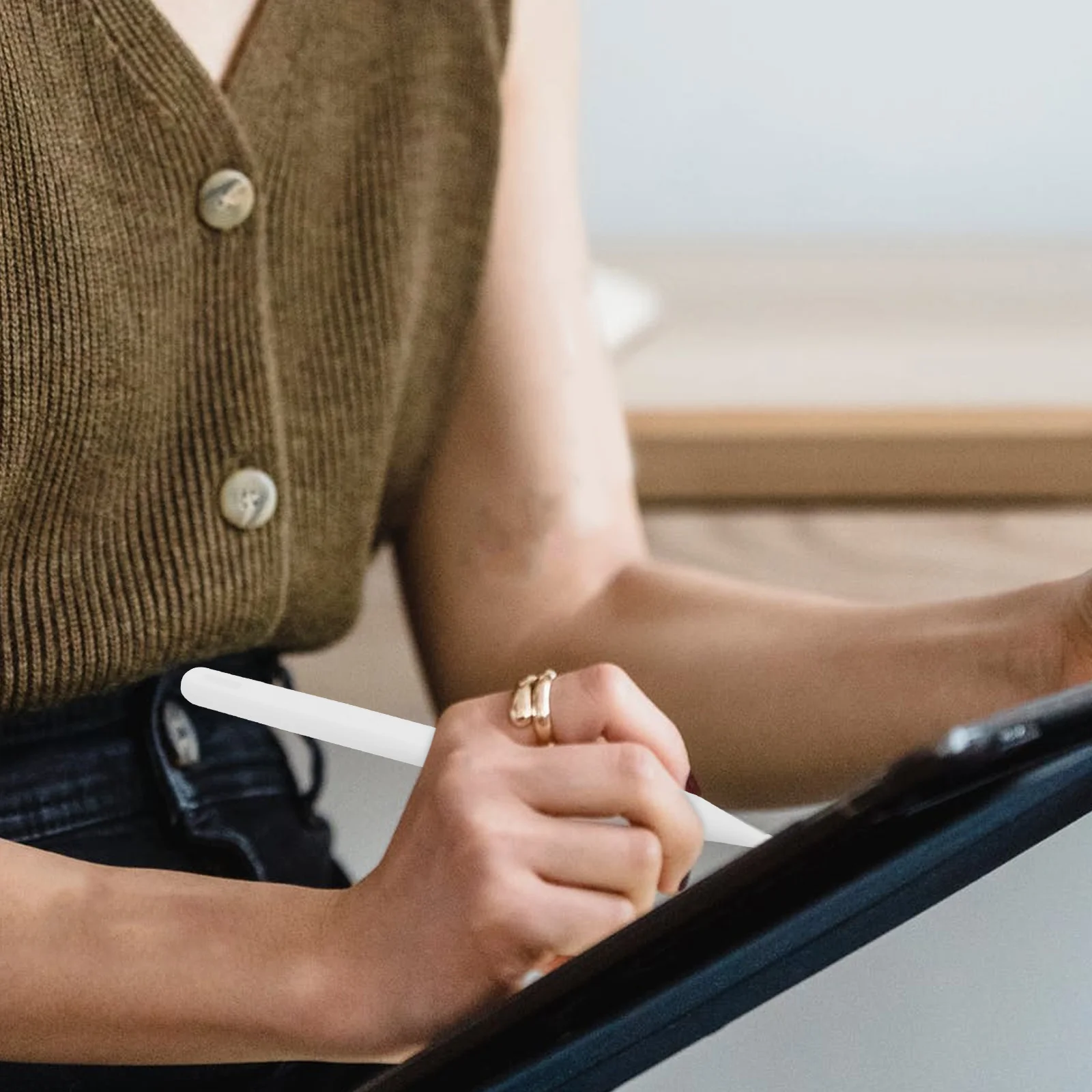 

2Pcs Creative Pencil Protector for Pencil Protective Cover Versatile Stylus Pen Sleeve Anti-Skid Design