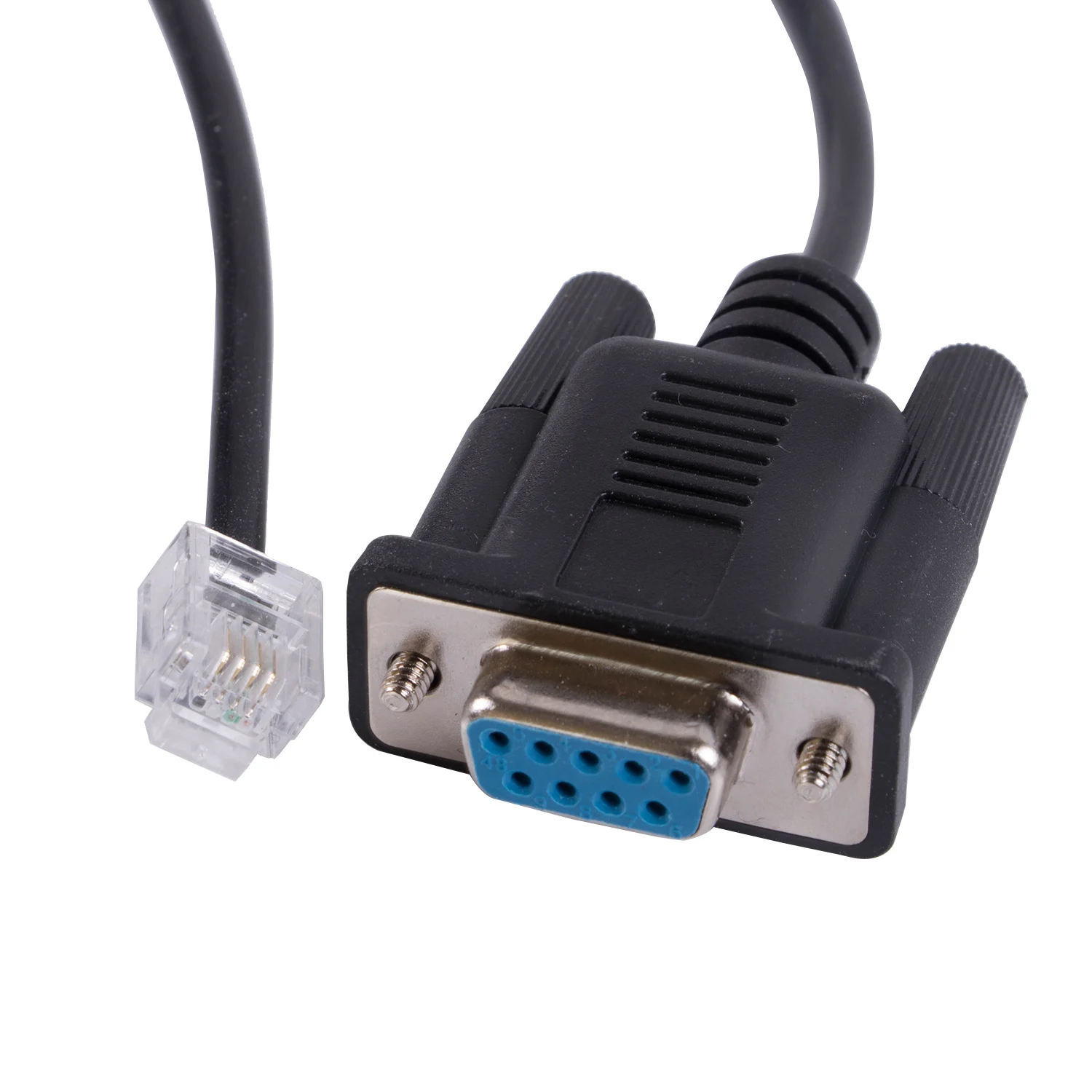 DB9 to RJ10 RJ11 6P4C Serial RS232 Converter BMS Console Cable for Pylontech Phantom-S US2000 or US3000