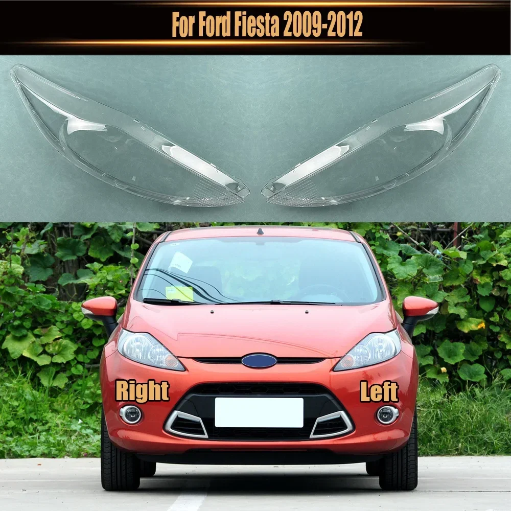 

Для Ford Fiesta 2009-2012 крышка фары прозрачный корпус фары абажур линза заменить оригинальный абажур из плексигласа