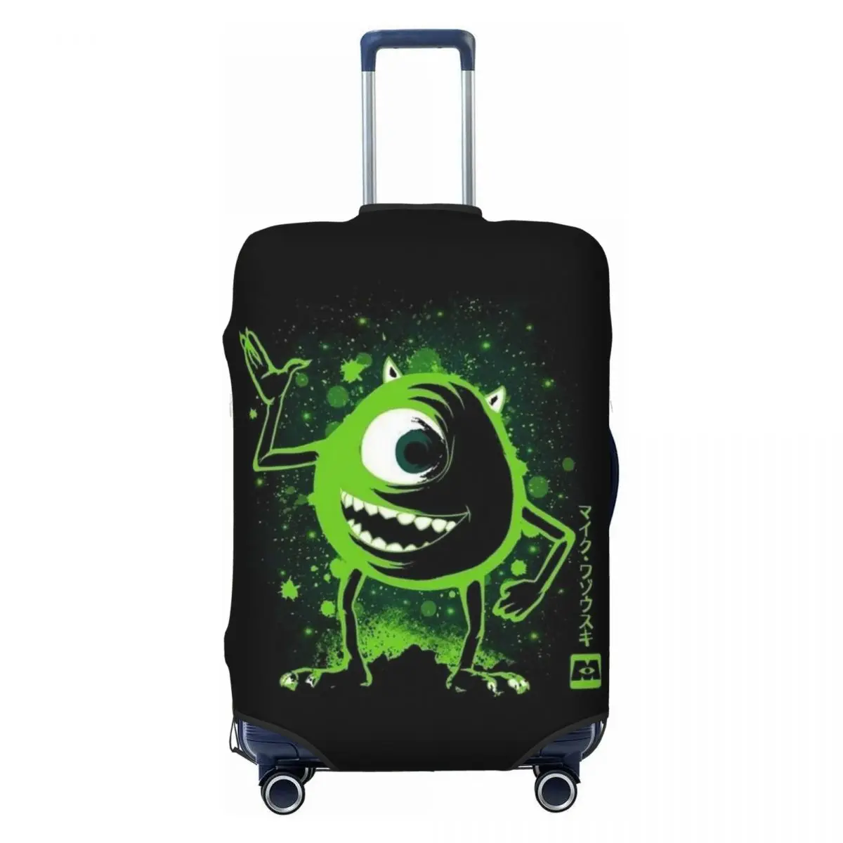 

Custom Cute Monsters Anime Universitys Mike Wazowski Luggage Cover Protector Elastic Travel Suitcase Covers