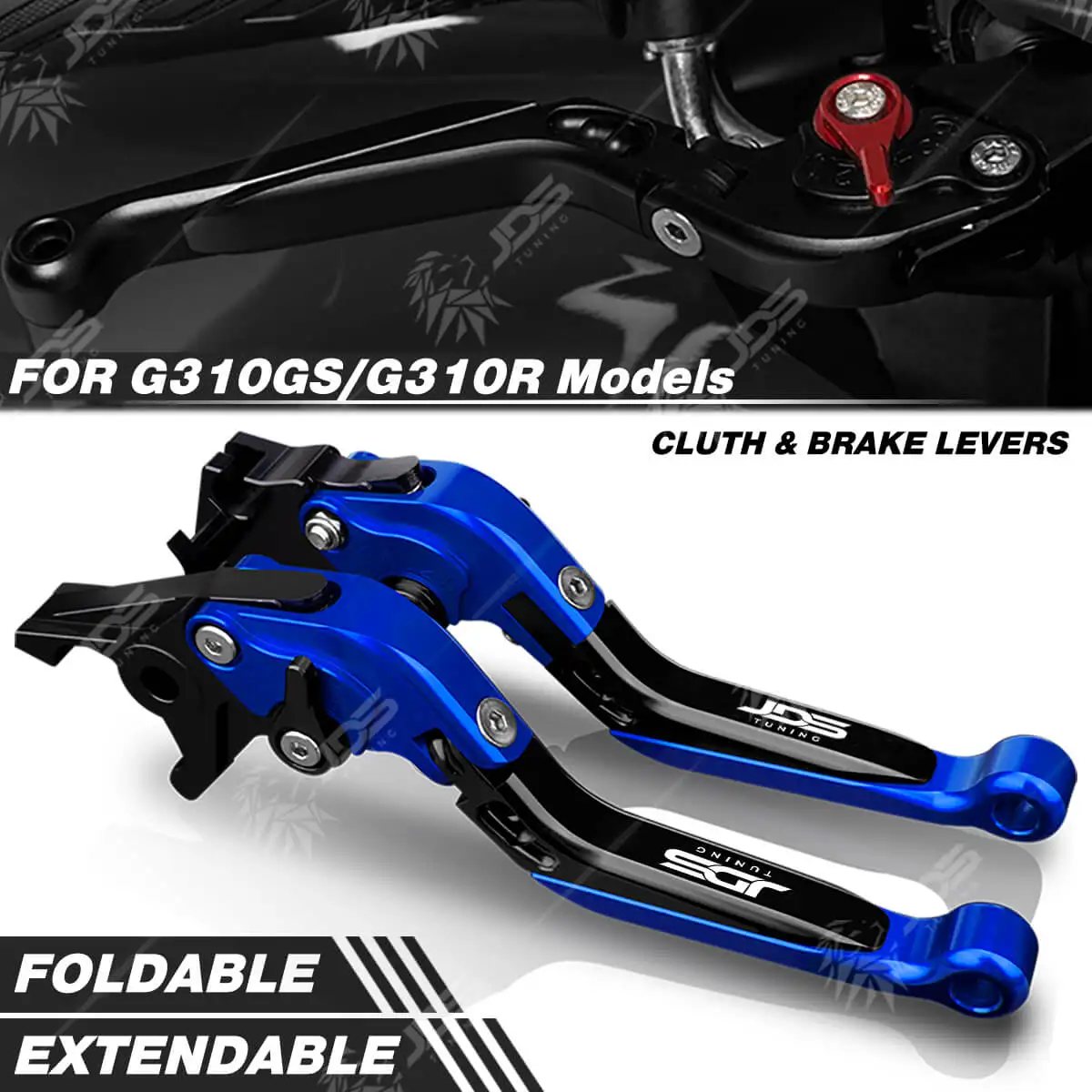 For BMW G310GS/G310R/G 310 GS R 2016-2020 Clutch Lever Brake Lever Set Foldable Adjustable Handle Levers Motor Accessories Parts