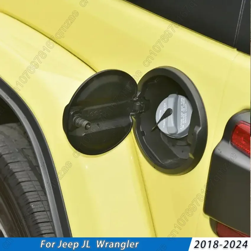 

Крышка топливного бака для Jeep JL Wrangler 2018 2019 2020 2021 2022 2023 2024, крышка из АБС-пластика, внешние аксессуары, черный цвет