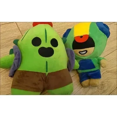 10cm-25cm Cartoon Cosplay Brawler Spike Plush Toy Cotton Pillow Dolls Cute Game Character Game Peripherals