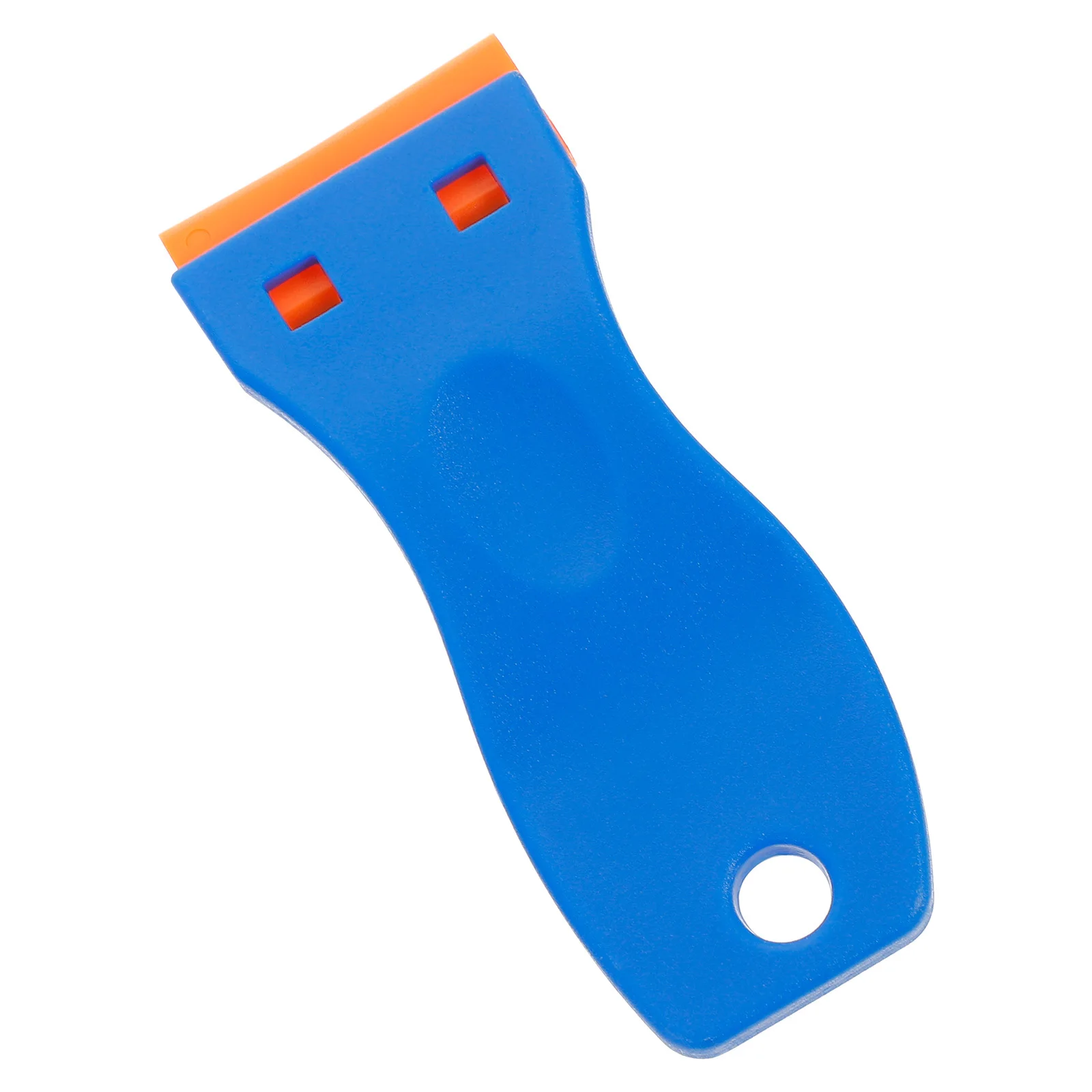 Raschietto in plastica per rimozione adesivi Strumento di pulizia Resistente alla corrosione Raschiatura decalcomanie Etichette Residui di colla