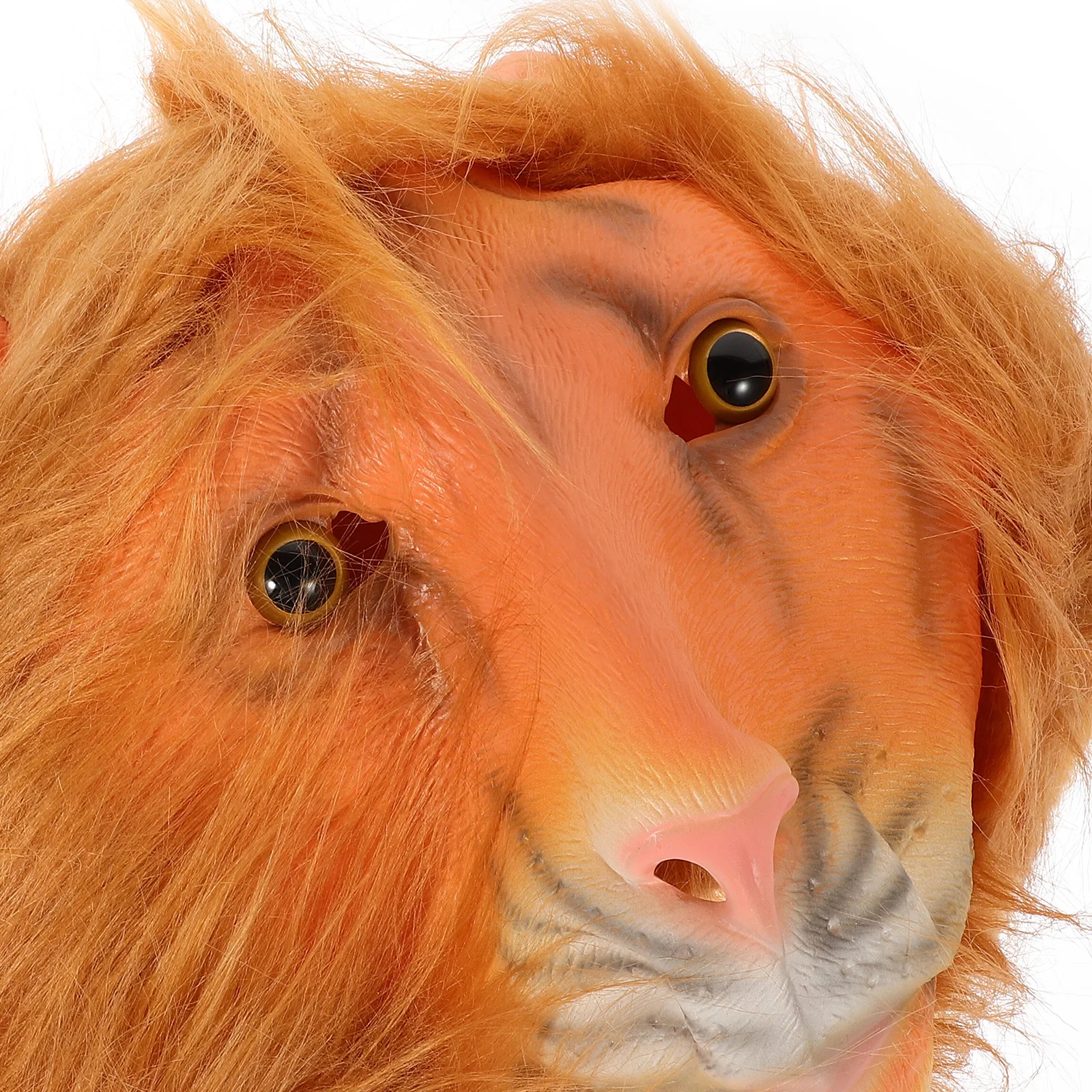 เต็มหัวสัตว์สวมหน้ากากสิงโตการ์ตูนเครื่องแต่งกายที่มีคุณภาพฮาโลวีนอุปกรณ์ประกอบฉาก