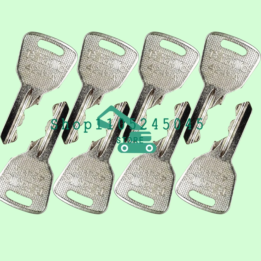 20 Pcs New 4241A Ignition Keys Compatible with Haulotte Ronis JLG Lift, 2440306540