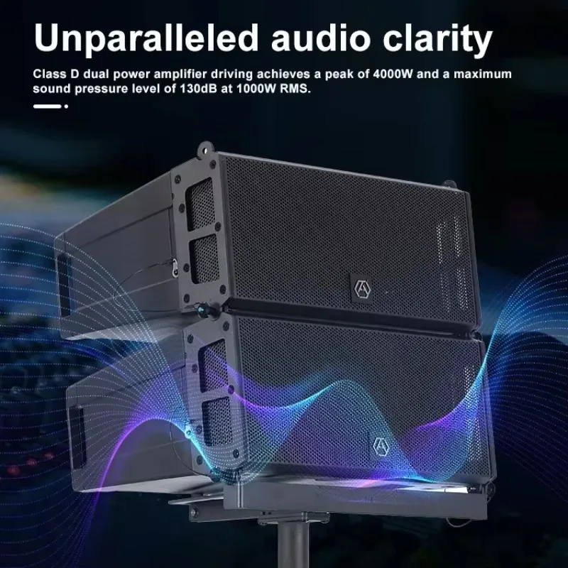 Best Accuracy Pro Audio LAP615TD3-4.6K Wooden Sound System Line Array Speakers PA System Professional Active Line Array