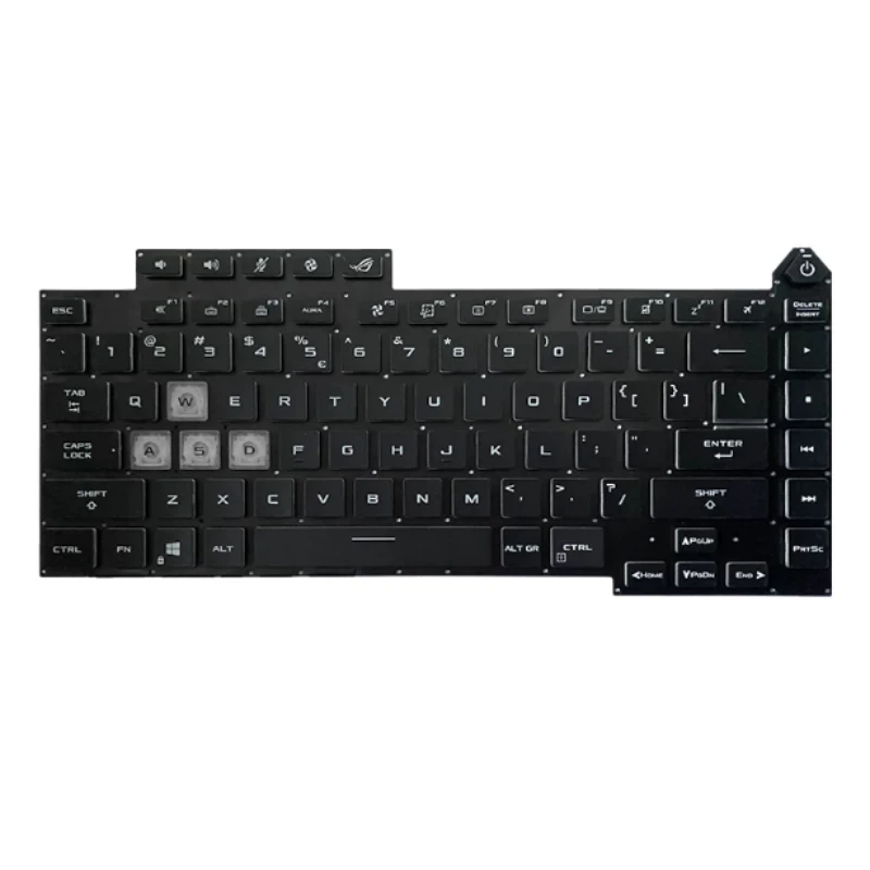 

For ASUS ROG Strix G15 G513 G513IC G513IE G513IM G513Q G513QM G513QY G533 2021 Laptop Keyboard US Layout Backlit