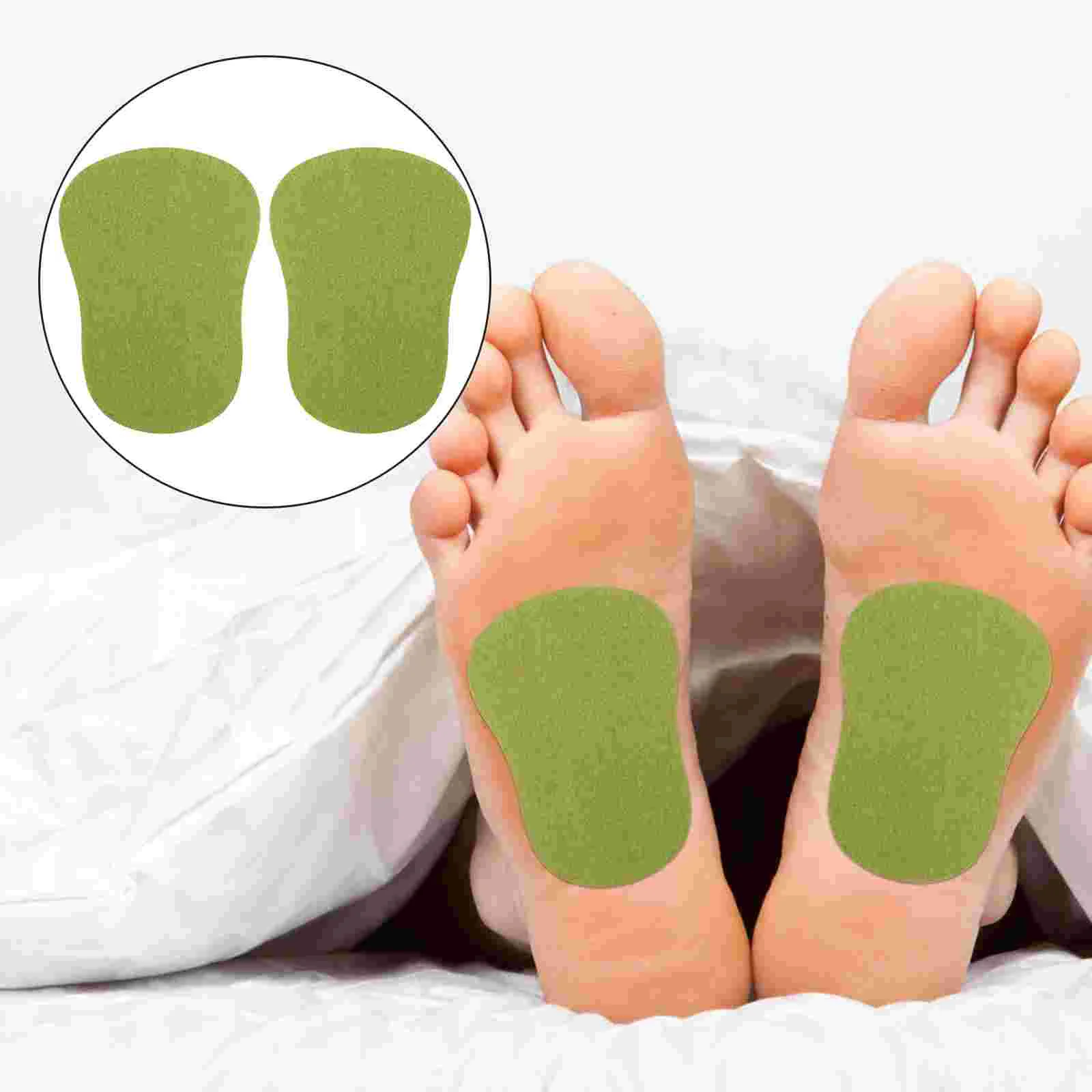 32 Pcs Foot Patch Wormwood Pads Care Products Sole of Mugwort Moxa Leaf Non-woven Fabric Warm Patches Vinegar