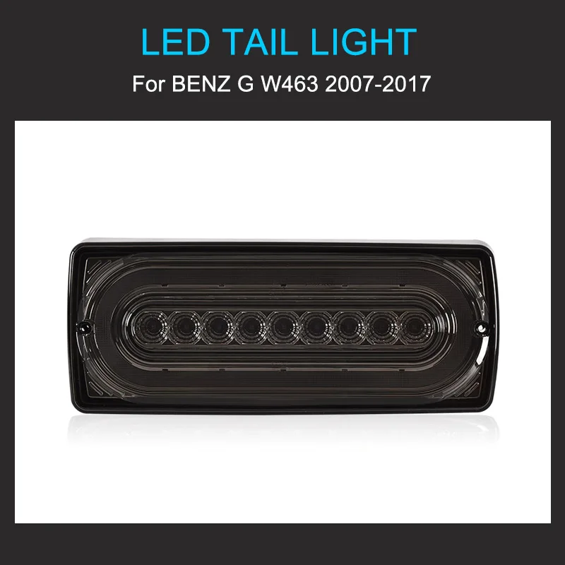 1 Paar Led-achterlicht Montage Voor Benz G Klasse W463 2007-2011 Achterlicht Plug En Spelen Met Led running Draaien Achterlichten