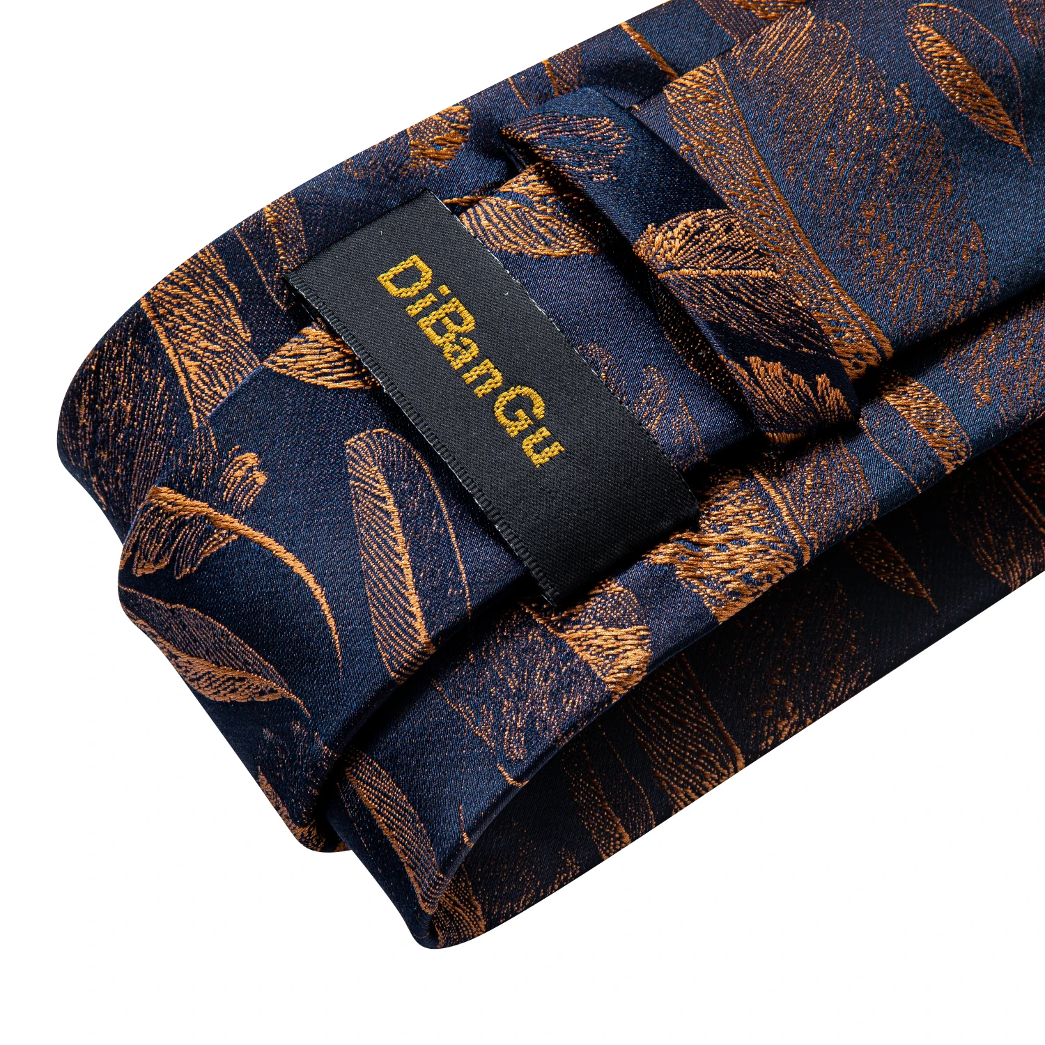 Klasik Angkatan Laut Biru Pria Dasi Bergaris Paisley Floral Dasi Saku Persegi Manset Dasi Set Dasi Hadiah untuk Pria diBanGu