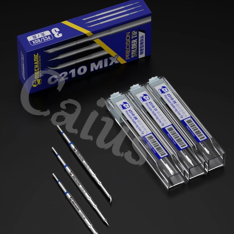 

Mechanic C210 MIX 3in1 Rapid Heating, Durable Electroplating Process, Precision Type Loctite Head Set