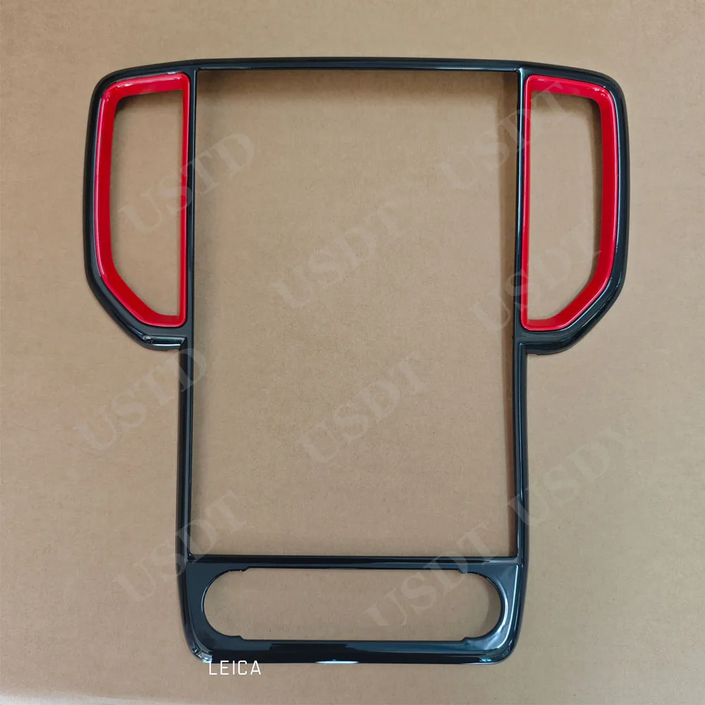 Fit for Ford Ranger & Everest 2024 2025 2026 Black Color Central Control Creen Instrument Air Vent Decorative Frame