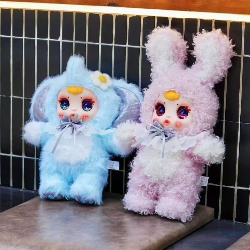 MM Milch Süßigkeiten Stehende Haltung 400% Plüsch Puppe Serie Blind Box Kawaii Desktop Ornamente Mystery Box Sammeln Spielzeug Weihnachten Geschenk