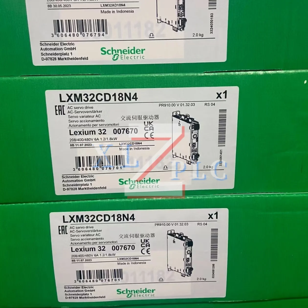 서보 드라이버 신규 입고 LXM28AU20M3X LXM32CD18N4