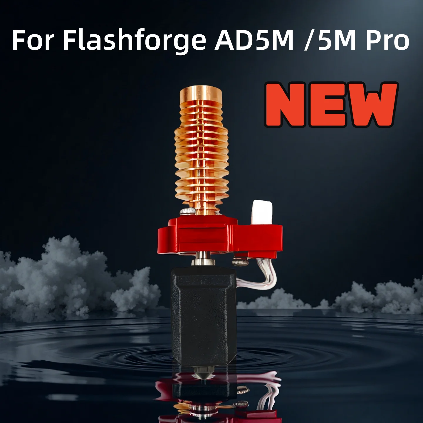 

For Flashforge Adventurer 5M/5M pro Nozzle Kit Upgrade Hotend Pinting Head Quick-Detachable Nozzle Hard Steel Nozzle Kit