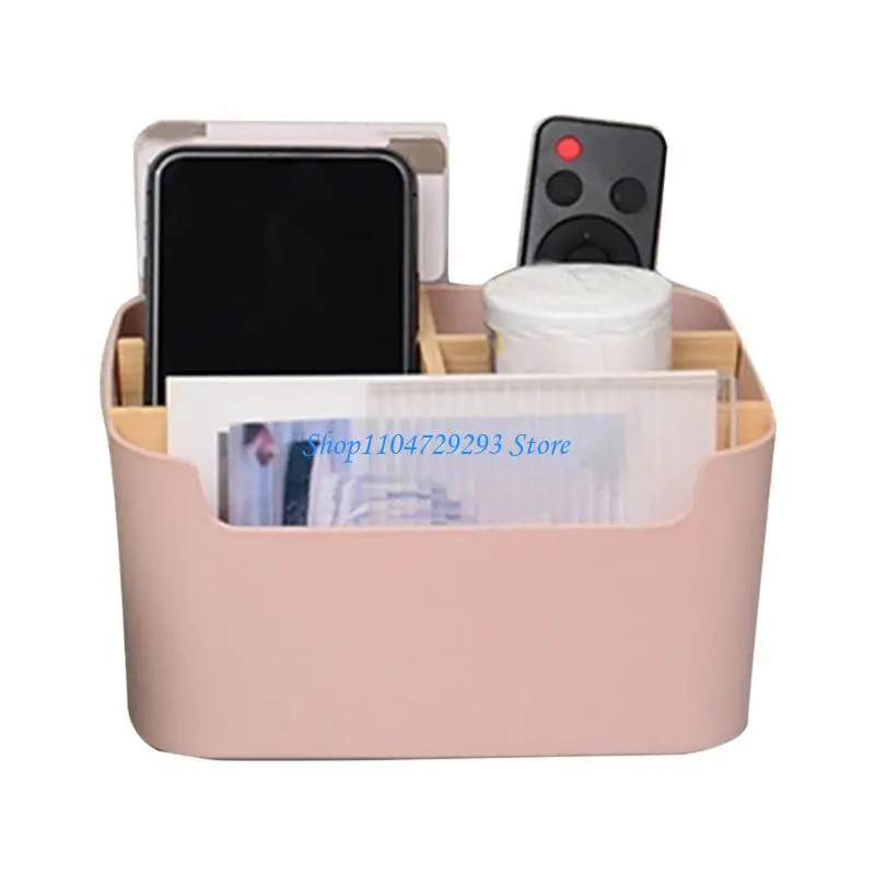 

Y2GD Desk Organisers and Pen Holder with 5 Compartments, Remote Control Holder