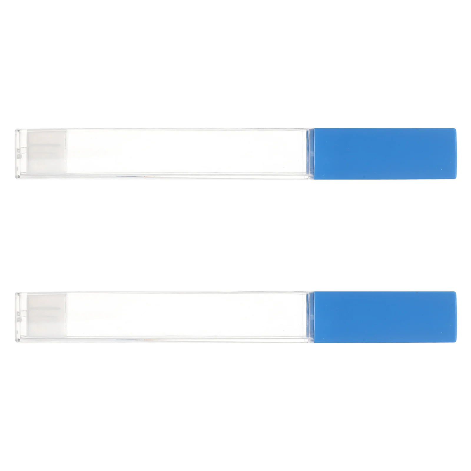 2 Pcs Thermometer Protective Barrel Tube Travel Case for Glass Storage Thermometers Body Disposable