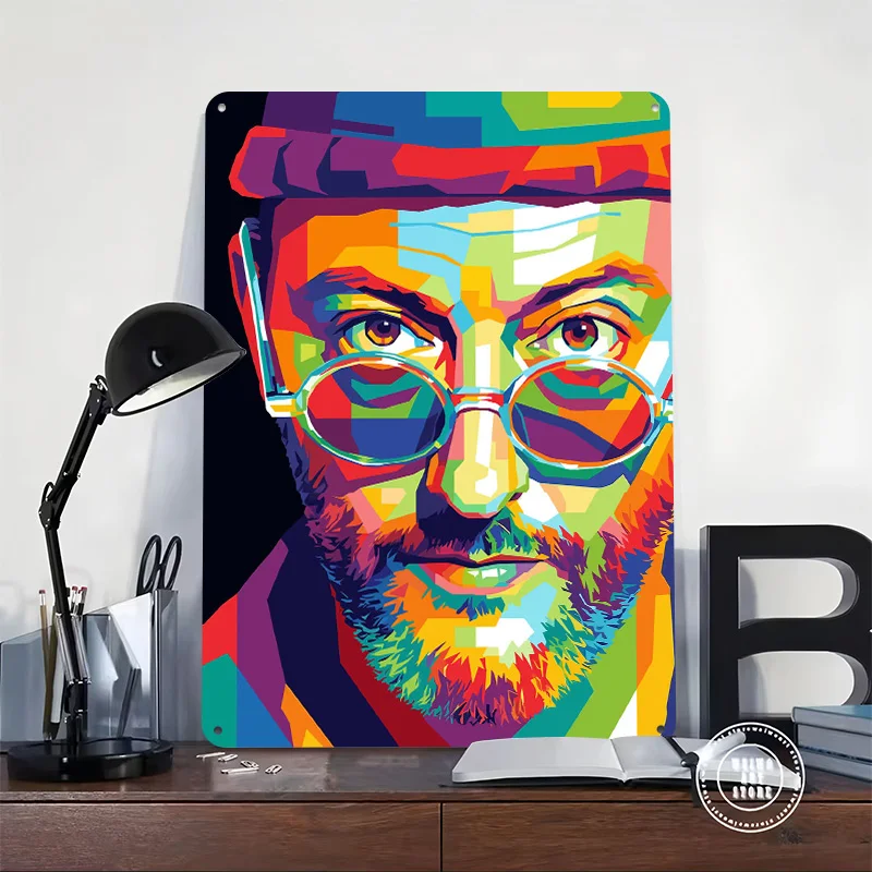 Steve Jobs Pop Art Portrait Metal Poster Perfect Gift for Fans Lovers Personalized Wall Art Metal Sign for Office Decor Room