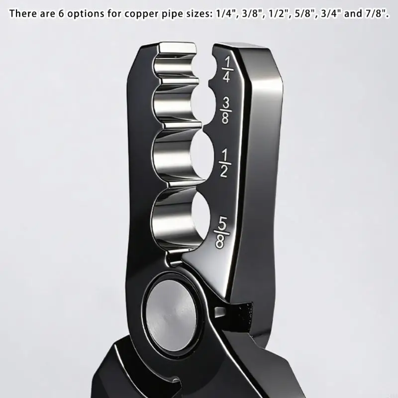  Stable Aluminum Pipe Correction Tool Portables Round Pipe Restoration Pliers for Quick Repairs In Any Environment