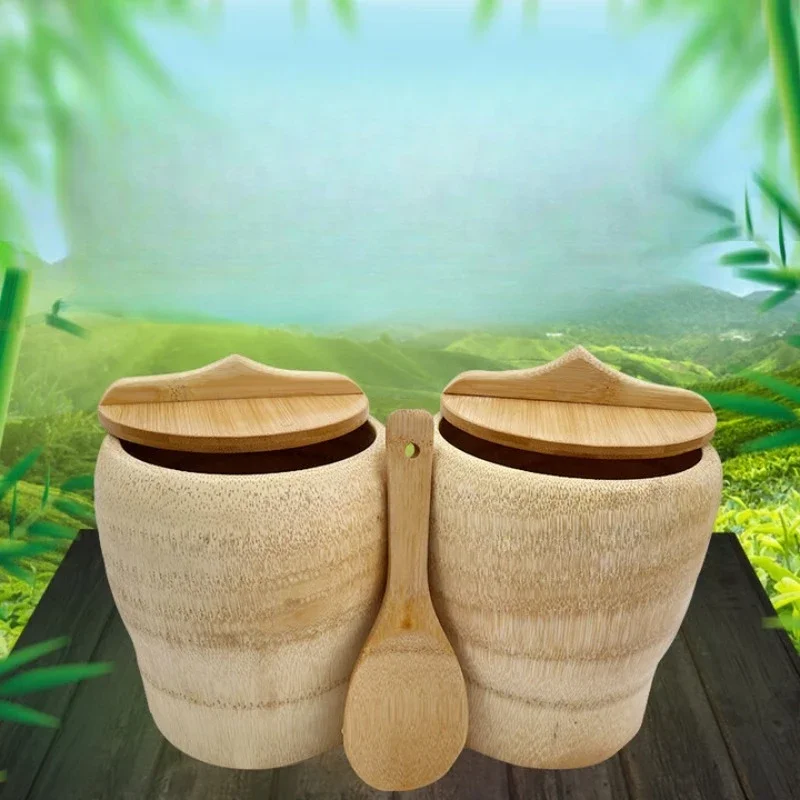 

Bamboo Steamer Bucket 7-8 People Steamer Rice with Rice Steamer Bucket Bamboo Bucket Whole Bamboo Handmade