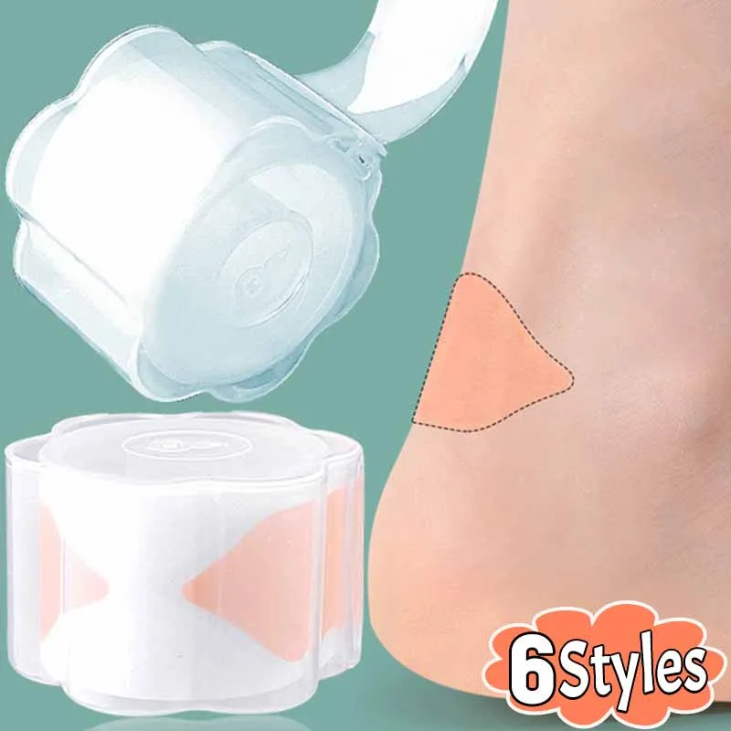 Silicone Gel Heel Stickers Heel Protector Biomimetic Anti Pain Relief Foot Care Products Multifunctional Invisible Heel Inserts