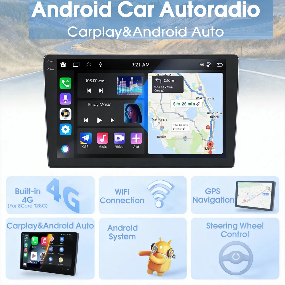 CPU A76-ASR8662 Android 16 para Opel Astra J 2009-2017 Buick Excelle 2 2009-2015 Radio de coche Reproductor multimedia de video Pantalla Carplay 5
