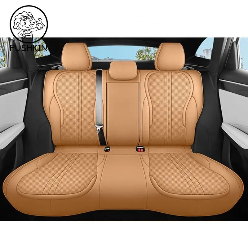 Custom Fit Car Accessories Seat Covers For 5 Seats Full Set Top Quality Leather Specific For Geely galaxy L7 2023 2024