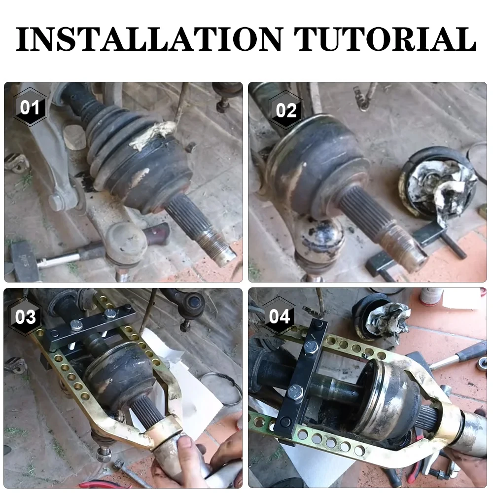 Picture 4: Connector puller tool Universal separator Disassemble and repair components Auto Accessories Automobile transmission shaft