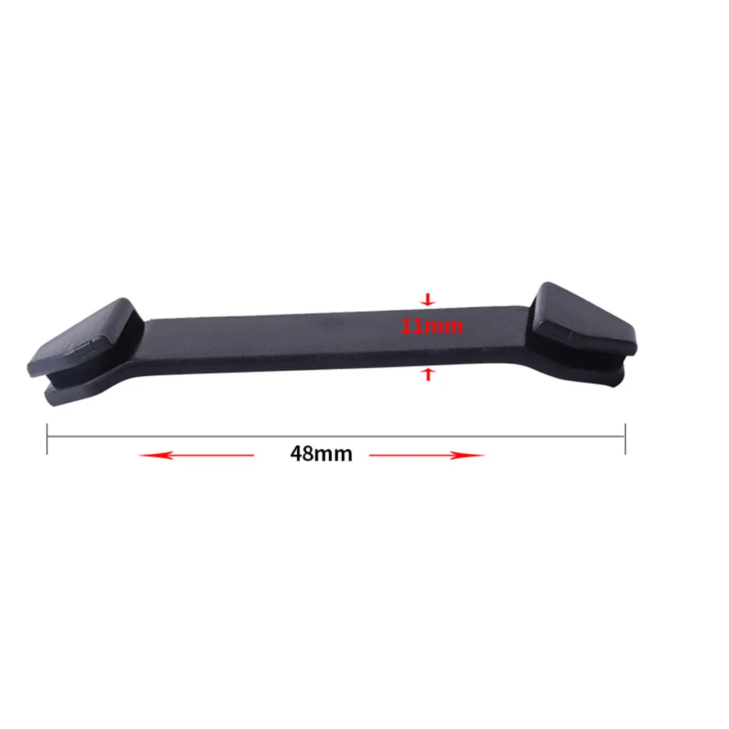 Battery Protection Cover Drone Accessory Plastic Dust Plug Secure Buckle for DJI Tello RC Mini Quadcopter Black