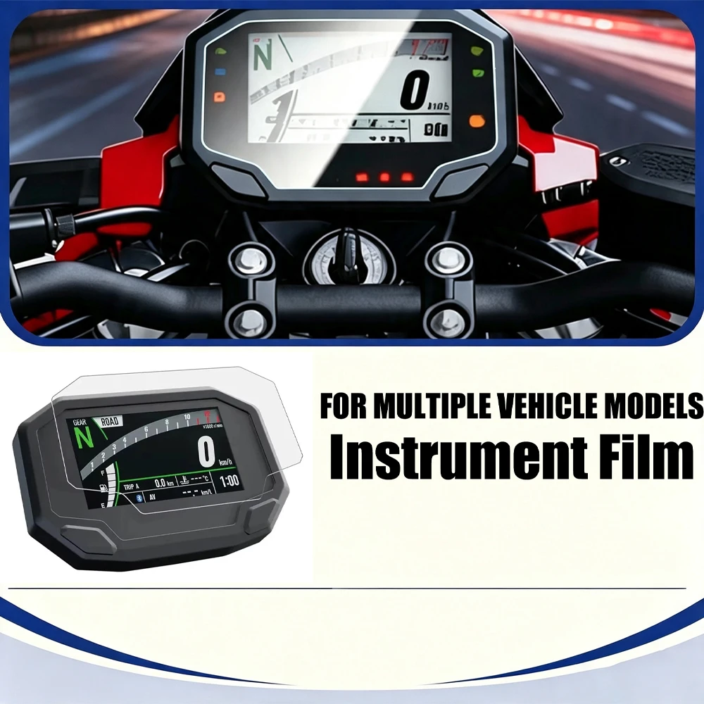 Instrument Display Protective Film 2024- Screen Protector Instrument Film For Kawasaki Ninja 1000SX 650 500 SE Versys650
