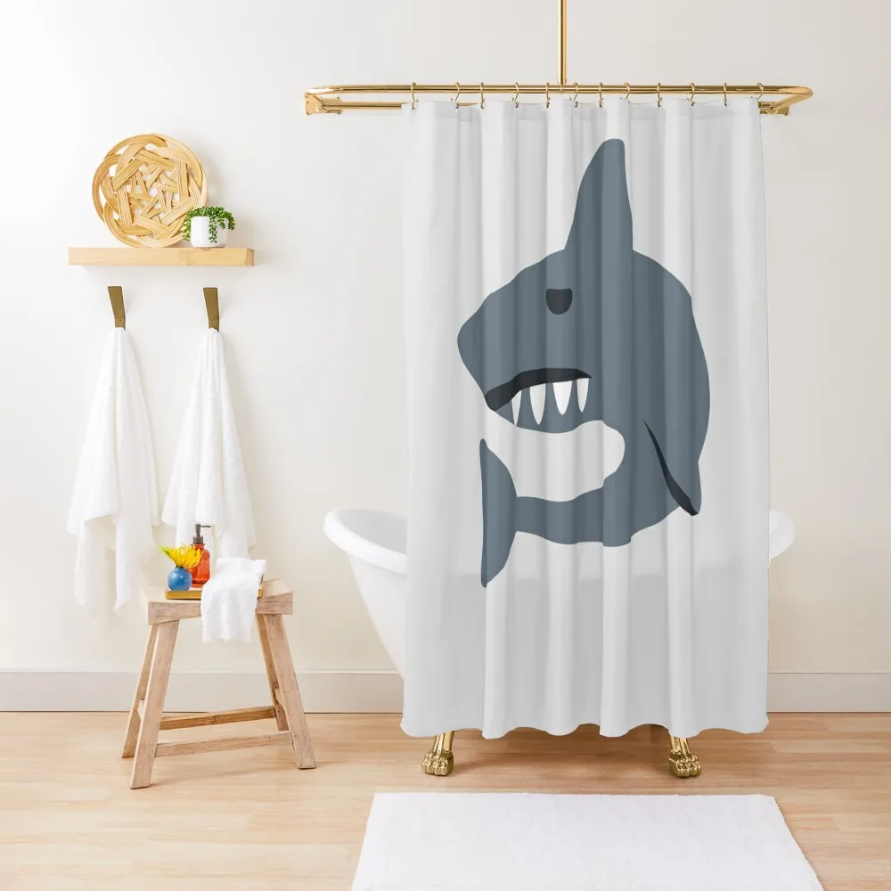 

Shark Gift forShark lovers Shower Curtain Shower For Bathroom Set Bathroom Fabric Elegant Bathroom Curtain