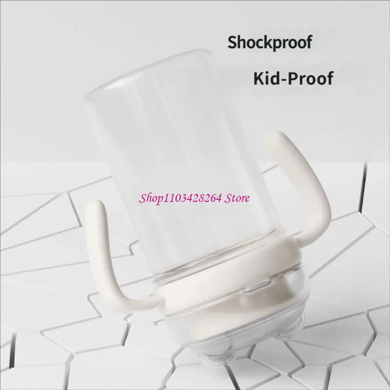 Training Drinking Cup with Side Grip Design and Lid, Cup for Toddler Drink Routine, Home Feeding, and Daily Carry Use Each Day