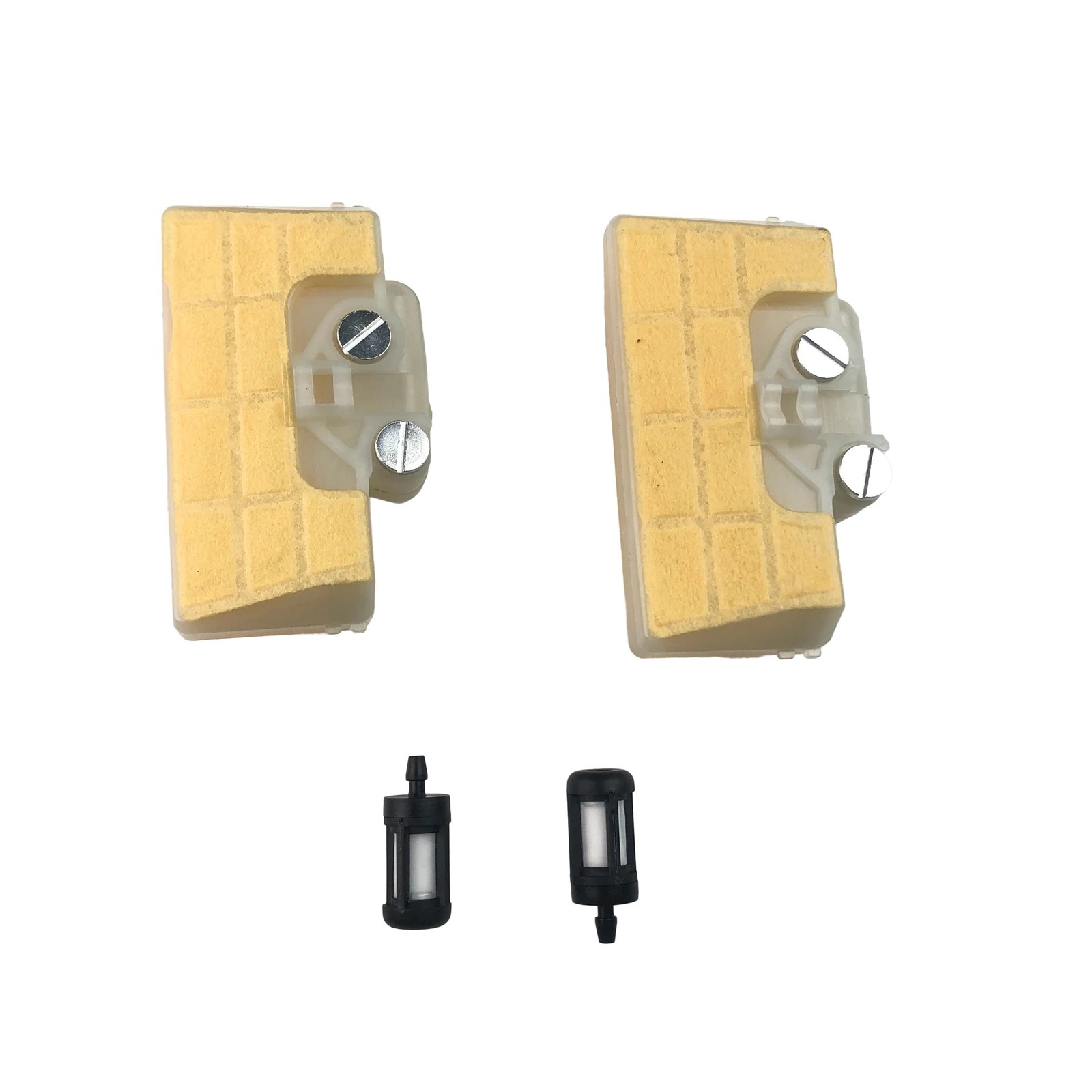 2kits Air Filter Fuel Filter Cleaner 1127 120 1621 for STHIL 029 039 MS290 MS310 MS390 Chainsaw Garden Machine Repairing Replace