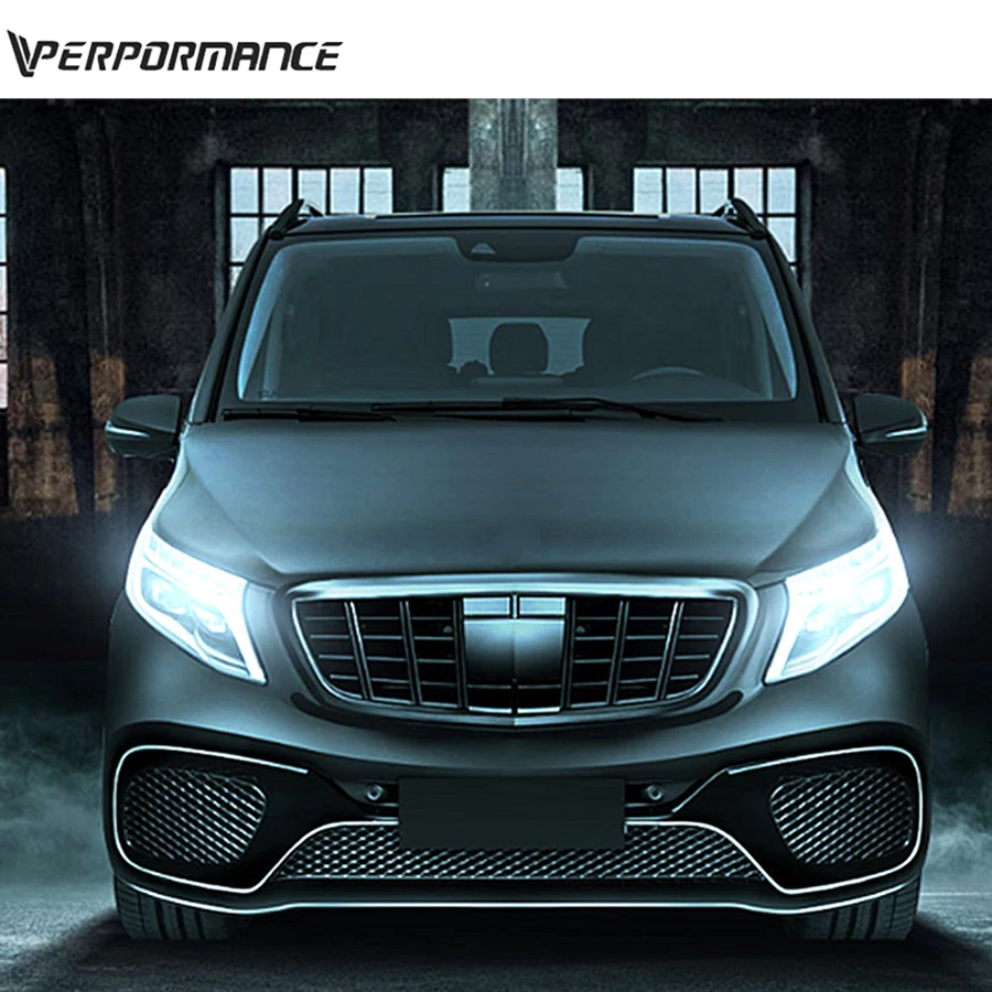 

STLFV Class W447 Body Kit W447 VITO V800 Hood Side Skirt Rear Diffuser Car Bumpers Car Body Parts Facelift Kit Car Body Parts