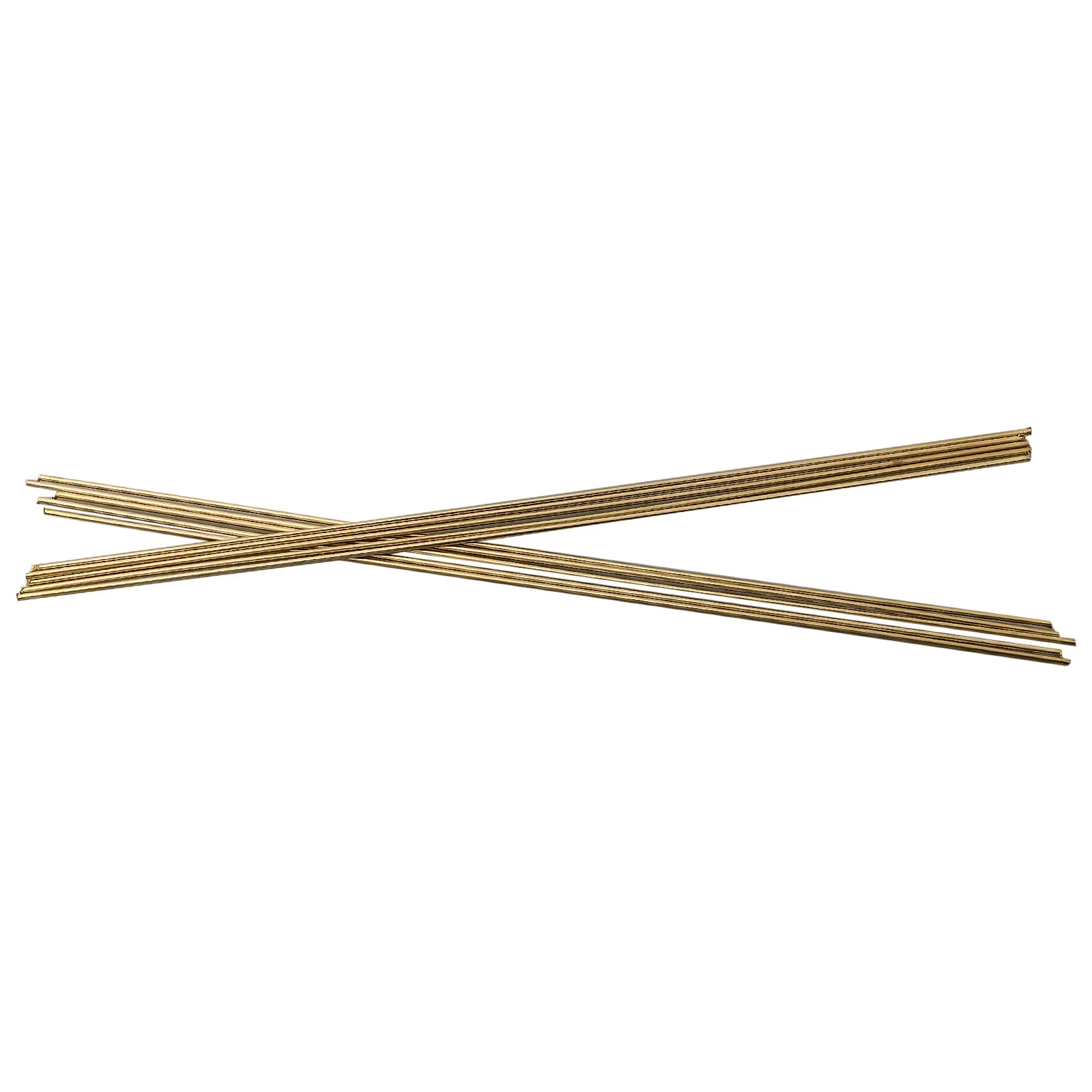 10 Stück Messing-Schweißstäbe 1,6 x 250 mm für Kupfer-Eisen-Löt- und Reparaturarbeiten, Schweißgeräte und Zubehör – Detail 2