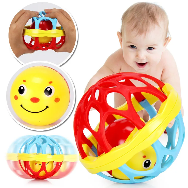 Baby Rattle Toys 0 12 Months Infant Toys Shaker Grab Spin Set Sensory Educational Teether Rattle Toy Newborn Gift for Boys Girls