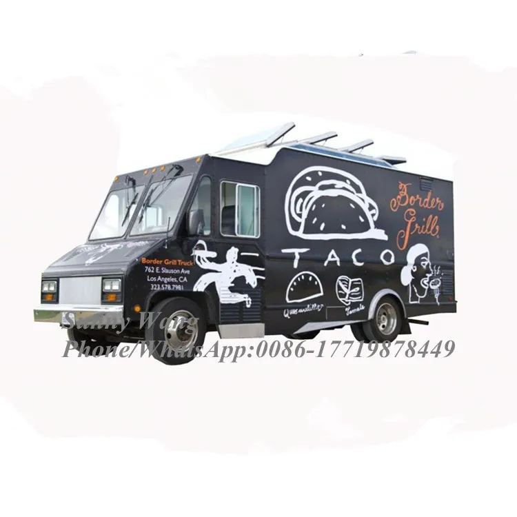 Chariot de cuisine mobile pour aliments, chariot de nourriture, idées de conception de kiosque, remorque alimentaire, États-Unis, usine