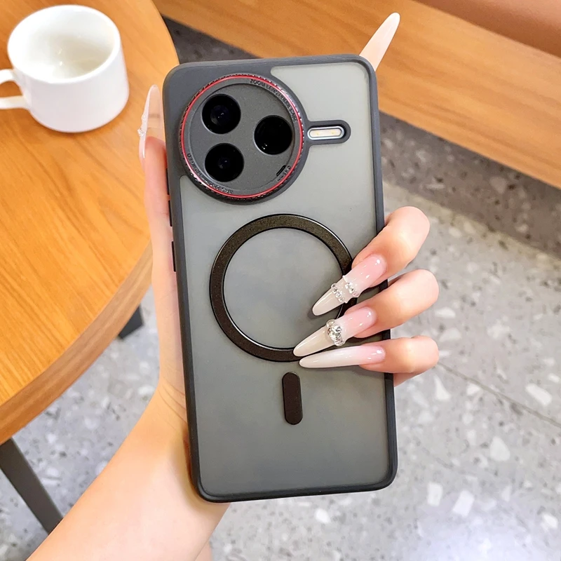 For Xiaomi Mi Poco F7 Ultra Poco F7 Pro Case Ultra-Thin Matte Magnetic Wireless Charging Shockproof Hard Back Cover Accessories