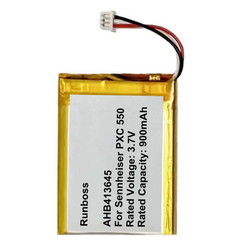 900mAh AHB413645 Replacement Battery for Sennheiser PXC 550 PXC550 PXC 550 II Noise Cancelling Wireless Bluetooth Headphones