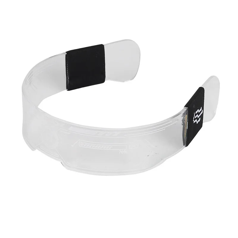 Colorful LED Luminous Glasses Science Fiction Moving Design for Christmas Party Music Festival Disco - Novelty Gag Toys