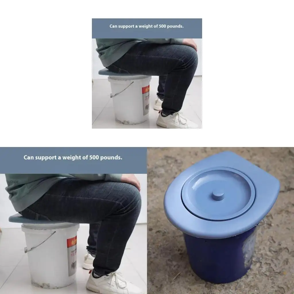 Q39E Plastic Toilet Lid Potty Removable Movable Toilet Lid Enduring