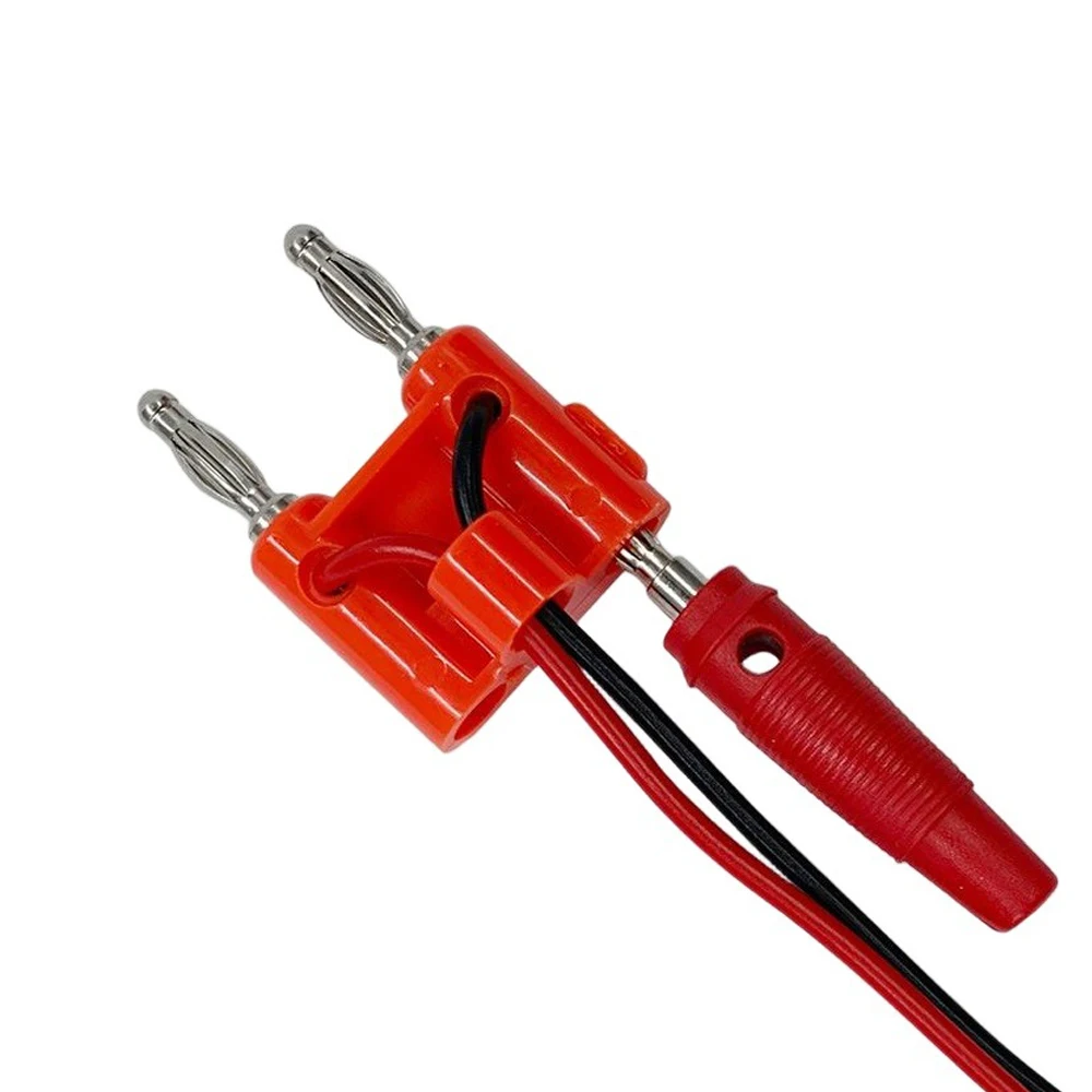 2PCS 4mm Parallel Lantern Type Banana Plug Screw Fixed Non‑Soldering Nickel Gold Plated 30Vac‑60Vdc Max 32A Terminal Connector