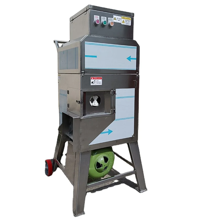 All stainless steel corn continuous automatic feeding corn threshing equipment with high efficiency and full automation
