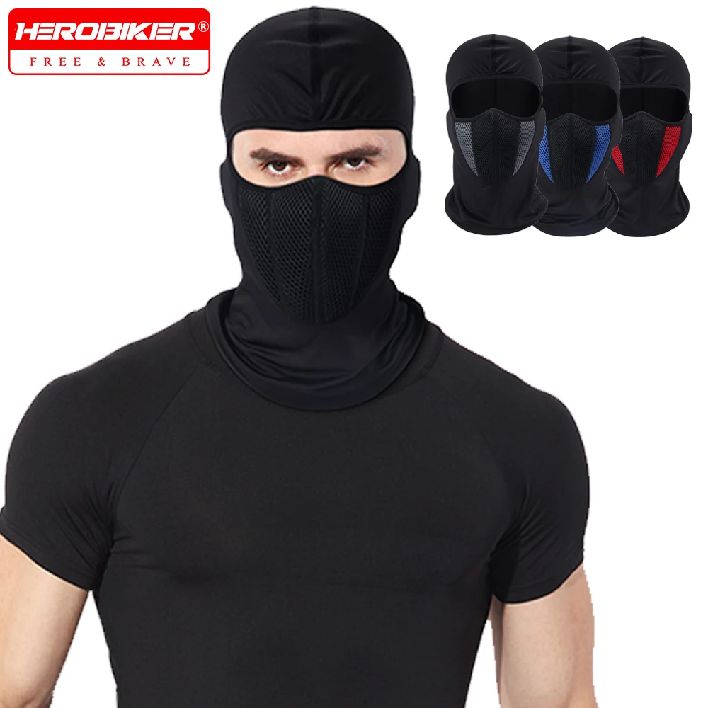 

Breathable Motorcycle Face Mask Hat Motorcycle Balaclava for Men Women Cycling Sports Dustproof Windproof Scarf Headgear