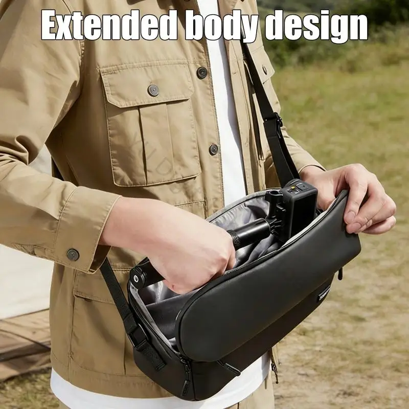 96BA Kompakte Reise-Tragetasche für Action-Kamera und Zubehör-Organizer mit staub- und feuchtigkeitsbeständigem Design – Detail 9